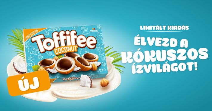Toffifee Coconut: a Toffifee új, limitált kiadású ízvariánsa